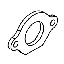 Milwaukee 44-66-7021 Intermediate Shaft Bearing Plate