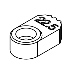 Milwaukee 45-52-2065 22.5 Bevel Stop, 2739-20