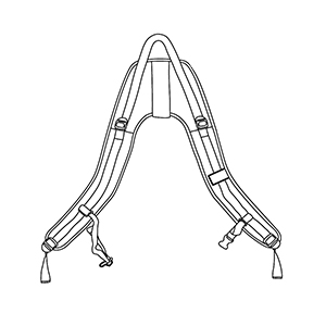 Milwaukee 45-56-0000 Top Backpack Strap
