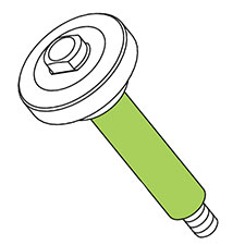 Milwaukee 45-08-0625 Core Shaft