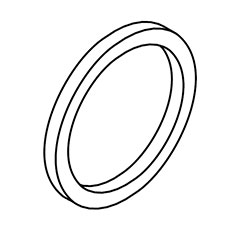 Milwaukee 45-88-0985 Backing FLANGE/5263-21