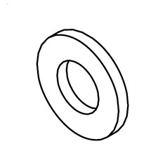 Milwaukee 45-88-3055 Flat Washer