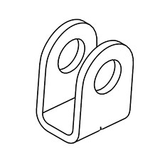 Milwaukee 45-98-0035 Cable Yoke