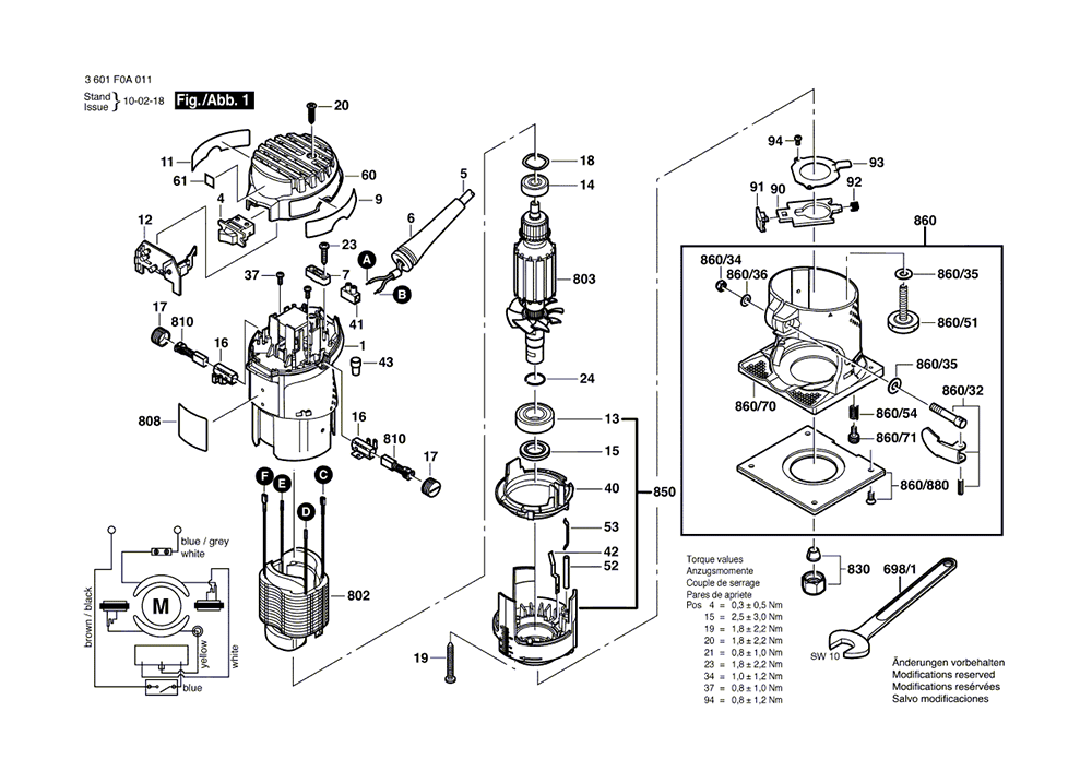 bosch router parts