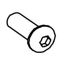 Paslode 502017 Screw/bhc (PF350S)