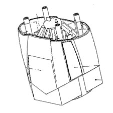 Porter Cable 5140039-75 Motor Housing