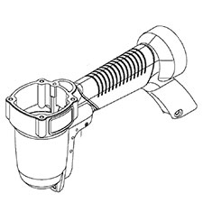 Porter Cable 5140052-31 Gun Body