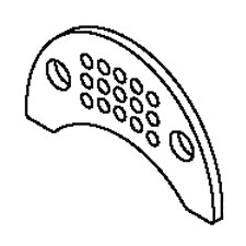 Porter Cable 5140091-45 Exhaust Plate