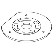 Porter Cable 606246-00 Sub Base