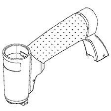 Porter Cable 904316 Housing W/ Spiralock