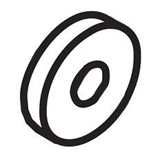 Ridgid 000999131021 Washer (D82 X D18 X 3t)