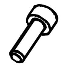 Ridgid 079005004003 Screw (M8 X 25 Mm, Soc Hd)