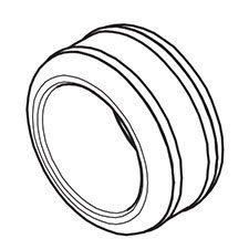 Ridgid 079067001032 Feed Bumper (b)