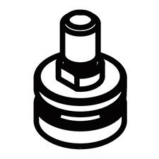 Ridgid 079071001063 Depth Adjustment Rod