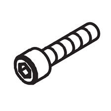Ridgid 079073001020 Screw (M4 X 18 Mm, Soc Hd)