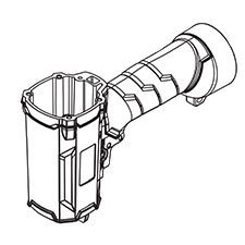 Ridgid 079074001008 Tool Body Unit