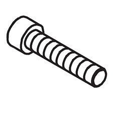 Ridgid 089006017034 Screw (M10 X 45 Mm, Hex Soc. Hd.)