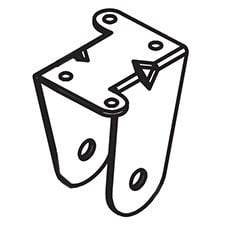 Ridgid 089038001022 Bracket (right)