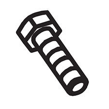 Ridgid 089038001056 Screw (M6 X 20 Mm)