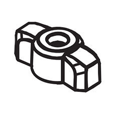 Ridgid 089038001062 Wing Nut