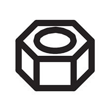 Ridgid 089170109132 Hex Nut (M12)