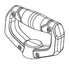 Ridgid 202415001 Assy Rear Handle