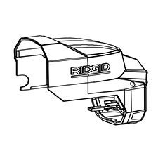 Ridgid 291241001 Assy Led & Front Cover