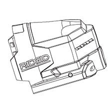 Ridgid 351137001 Cover Front