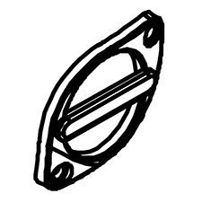 Ridgid 513400001 Brush Cap Retainer - Rh