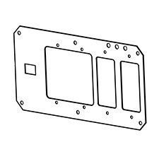 Ridgid 638700009 Panel Remote Receptacle Box M