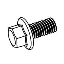 Ridgid 660938027 Bolt Hex Flange M5X10 Shenfa