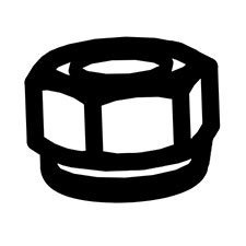 Ridgid 678774003 Nut M8X125 Nylock