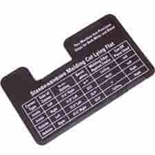 Ridgid 867216029 Label,crown Molding  (right)