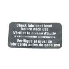 Ridgid 940517007 Lubricant Label En \ Fr \ Es