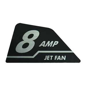 Ryobi 940851148 8 Amp Label (right)