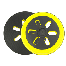 Superior Pads and Abrasives RSP47 Sander Pad - Medium (hook and Loop, 6 Vacuum Holes, 6 Inch) Replaces Bosch 2610917411