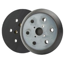 Superior Pads and Abrasives RSP49 Sander Pad - (hook and Loop, 6  Vacuum Holes, 6 Inch) Replaces Ridgid 305189001