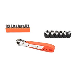 Superior Steel BS17O BS17O 17-Piece Mini Ratchet Offset Screwdriver Set
